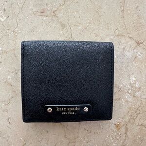 Kate Spade Midnight Black Card Holder